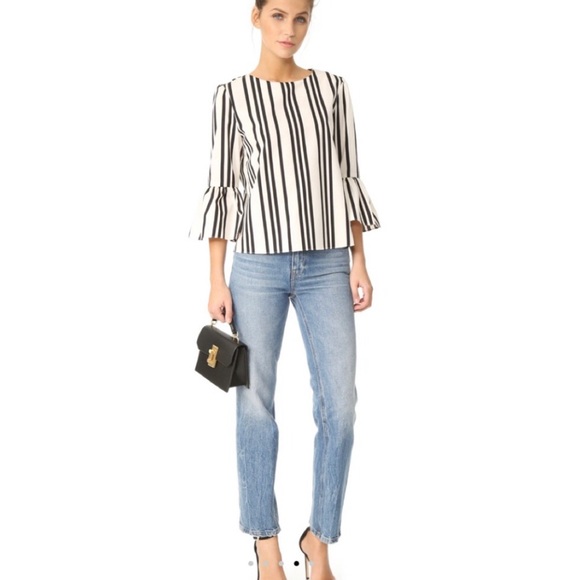 Alice + Olivia ‘Bernice’ variegated top - Picture 6 of 12